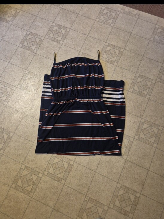 J. Crew Dresses & Skirts - J. Crew Striped Aimer Maxi Dress Size M
